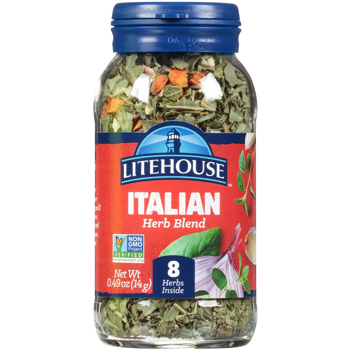 slide 3 of 7, Litehouse Italian Blend Freeze Dried Herbs 0.49 oz. Jar, 0.49 oz