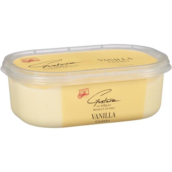 slide 1 of 1, Gustare Vita Vanilla Gelato, 30 fl oz