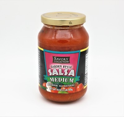 slide 1 of 1, Savory Collection Salsa Medium, 16 oz