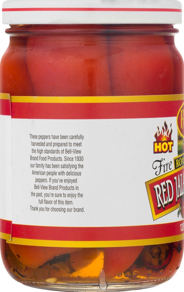 slide 4 of 11, Bell-View Roasted Whole Hot Red Jalapeno Peppers 12.0 oz, 12 oz