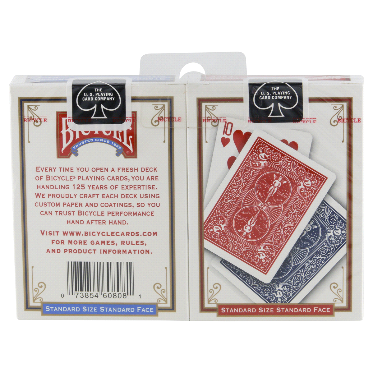 slide 2 of 2, Bicycle Poker Cards, 2 ct
