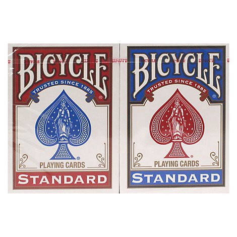 slide 1 of 2, Bicycle Poker Cards, 2 ct
