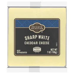 Private Selection® Sharp White Cheddar Block Cheese