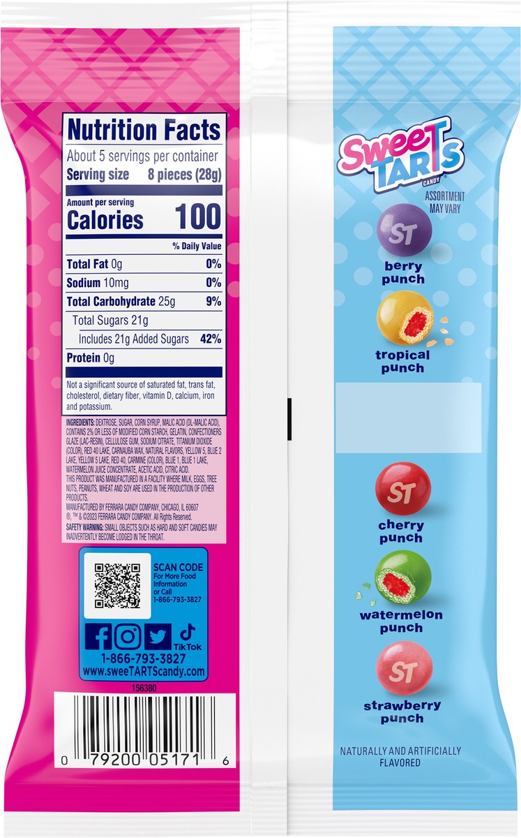 slide 6 of 9, SweeTarts 05171 05171 - EVDAY 5oz 2021-110-4B, 5 oz