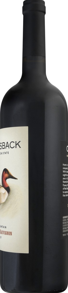slide 4 of 9, Canvasback Cabernet Sauvignon, Red Mountain, 2017, 750 ml