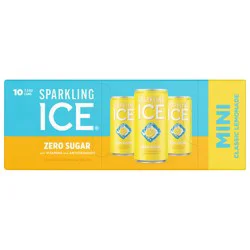 Sparkling Ice Classic Lemonade 7.5 fl oz Cans