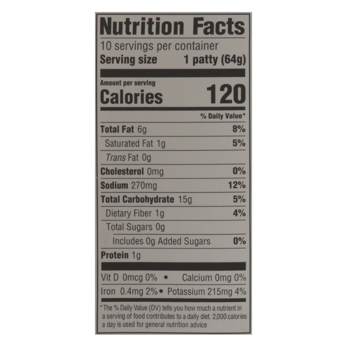 slide 5 of 13, Pacific Valley Tater Patties Hashbrown Potato Patties 10 ea, 10 ct