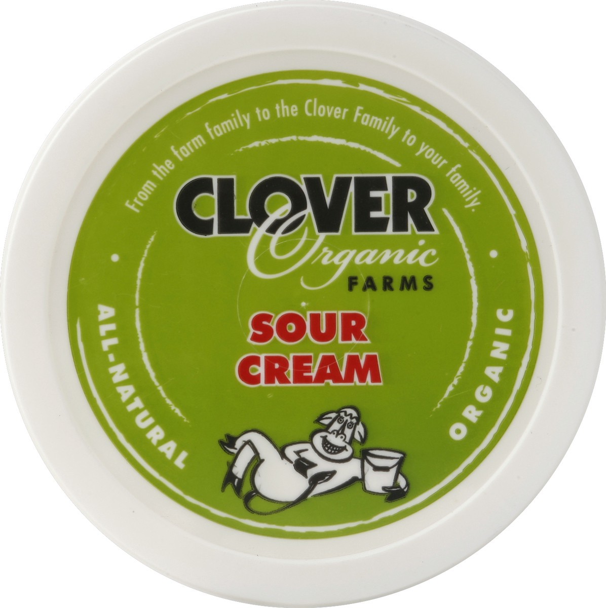 slide 3 of 3, Clover Sonoma Organic Sour Cream - 16 oz, 16 oz