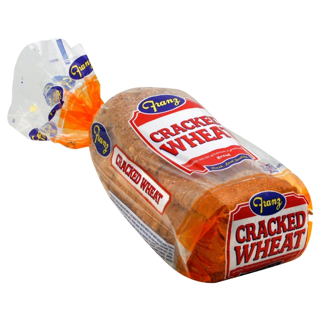 slide 1 of 3, Franz Cracked Wheat Sandwich Bread, 24 oz