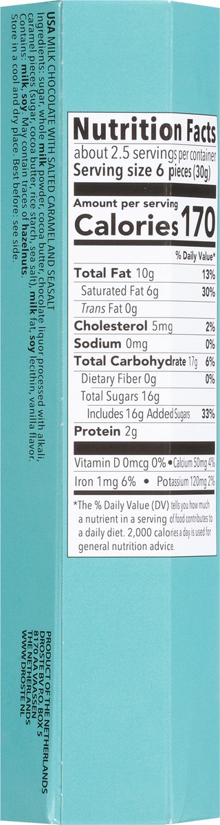 slide 4 of 9, Droste Caramel Sea Salt Pastille, 3 oz