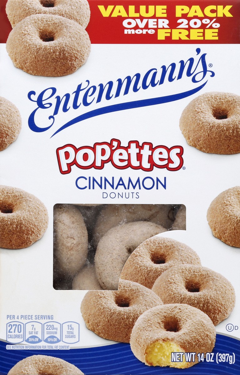 slide 4 of 4, Entenmann's Softee Cinnamon Pop'ettes, 14 oz