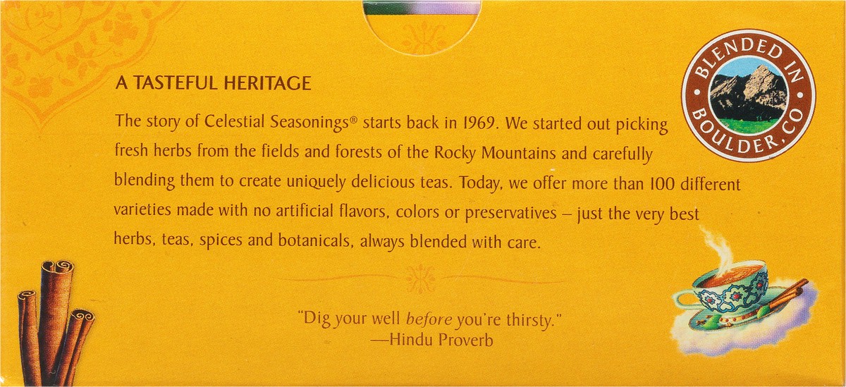 slide 3 of 12, Celestial Seasonings Decaf India Spice Chai Tea Bags 20 ct Box, 20 ct