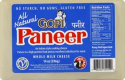 Gopi Paneer Fresh Cheese 14 oz