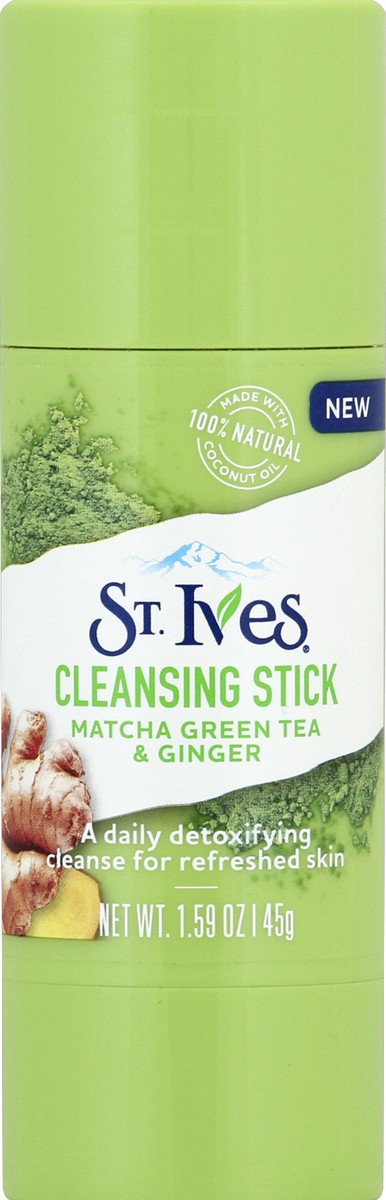 slide 5 of 6, St. Ives Detox Matcha Green Tea & Ginger Cleansing Stick, 1.59 oz