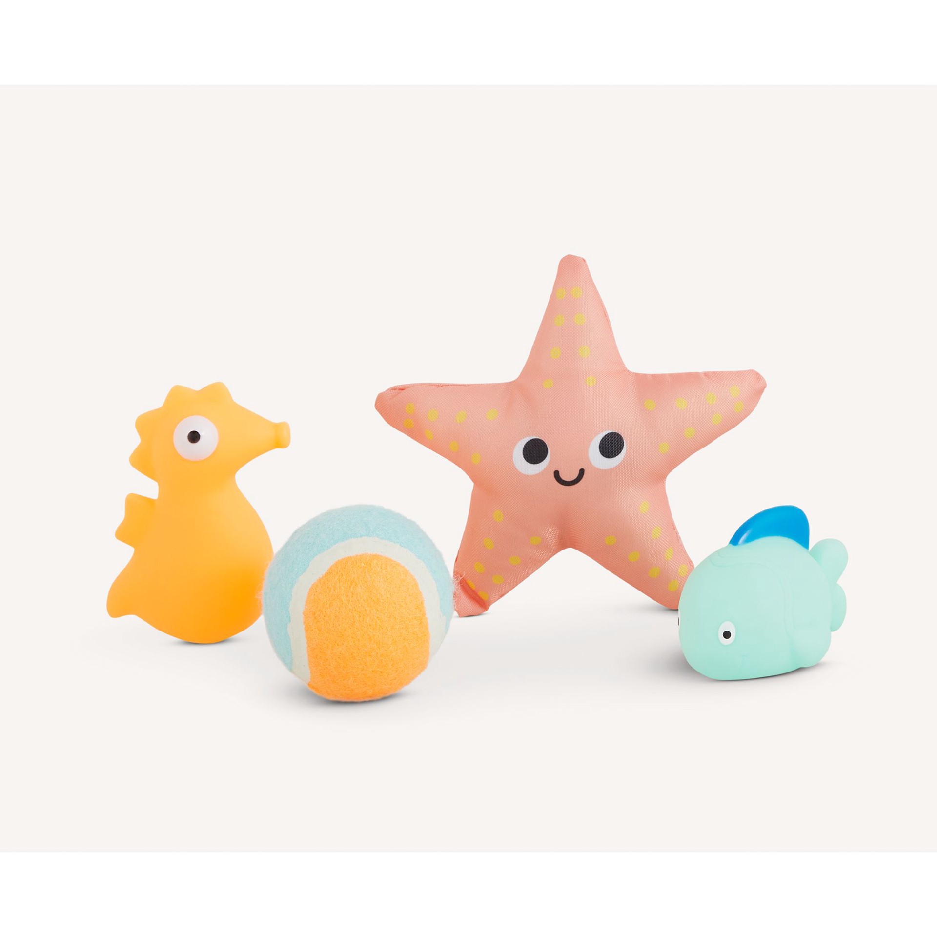 slide 1 of 1, Joyhound Game On Starfish Play Pack Water Dog Toy - 4 Pack, Floats, 1 ct