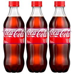 Coca-Cola Cherry Soda Soft Drink, 16.9 fl oz, 6 Pack