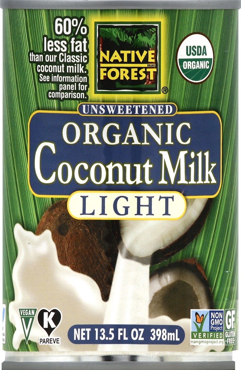 slide 2 of 2, Native Forest Light Coconut Milk, 13.5 oz