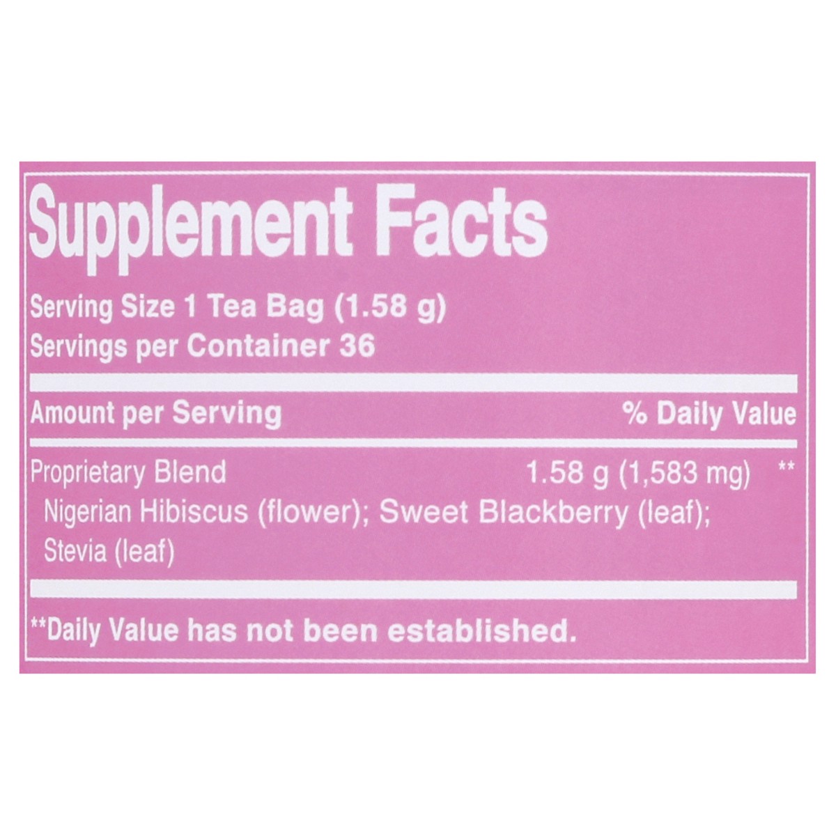 slide 11 of 11, The Republic of Tea Hibiscus Superflower Tea Bags - 36 ct, 36 ct