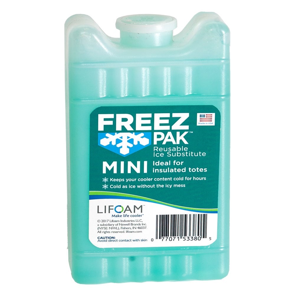 slide 1 of 1, Freez Pak Mini Freezer Pack - Green, 1 ct