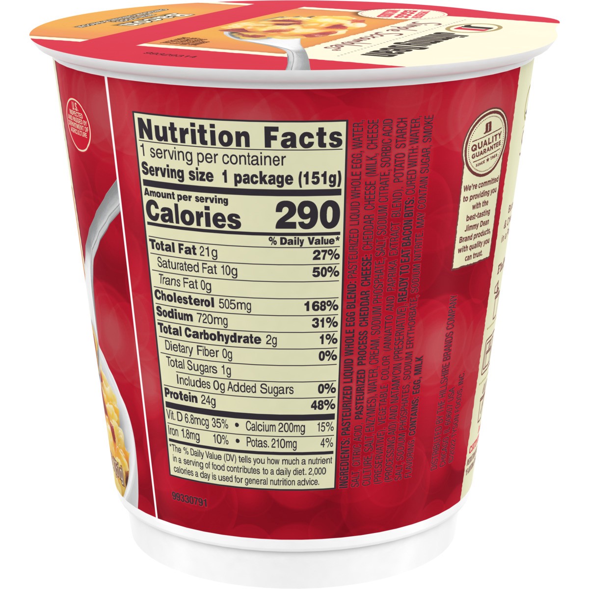 slide 8 of 8, Jimmy Dean Simple Scrambles Bacon, 5.35 oz., 5.35 oz