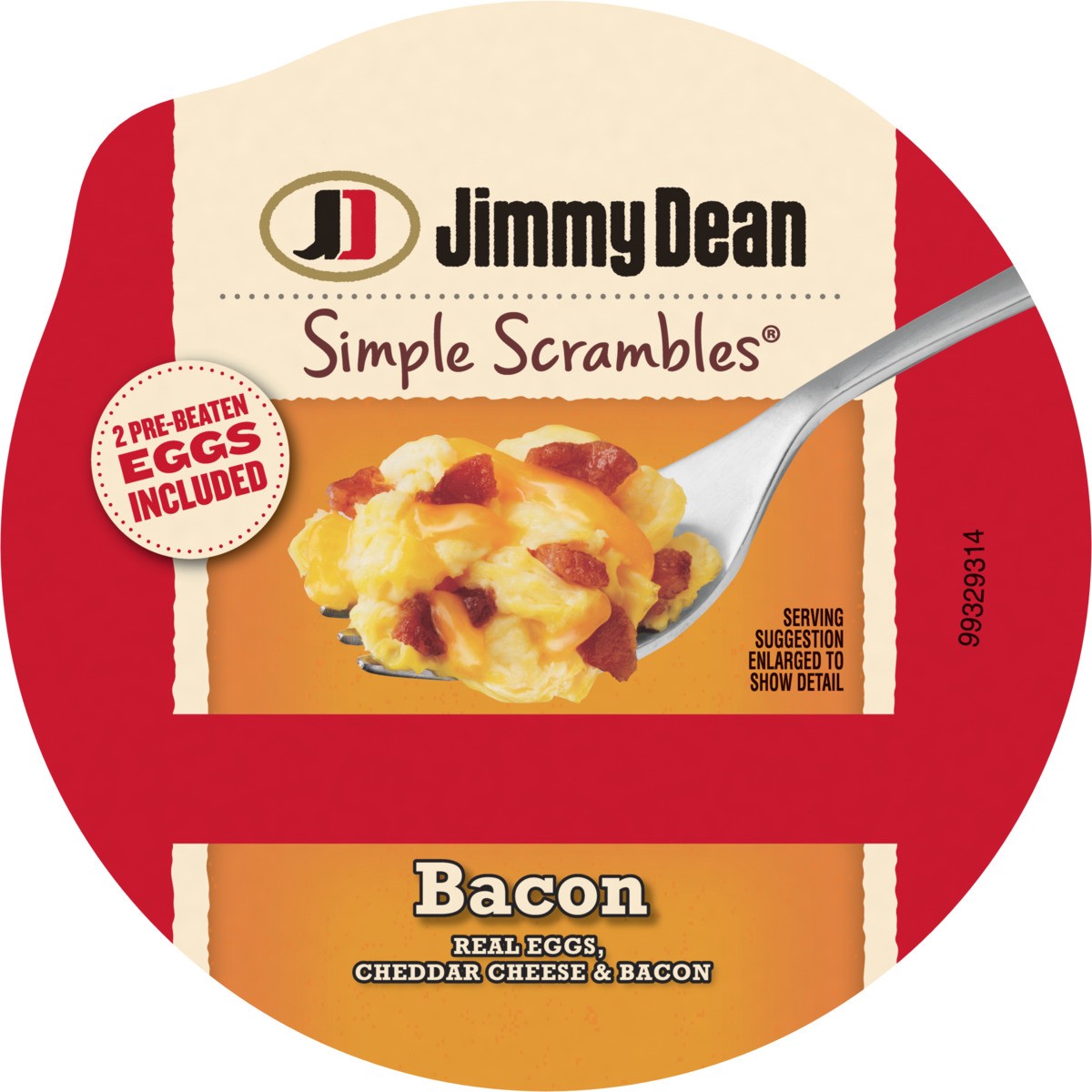 slide 6 of 8, Jimmy Dean Simple Scrambles Bacon, 5.35 oz., 5.35 oz