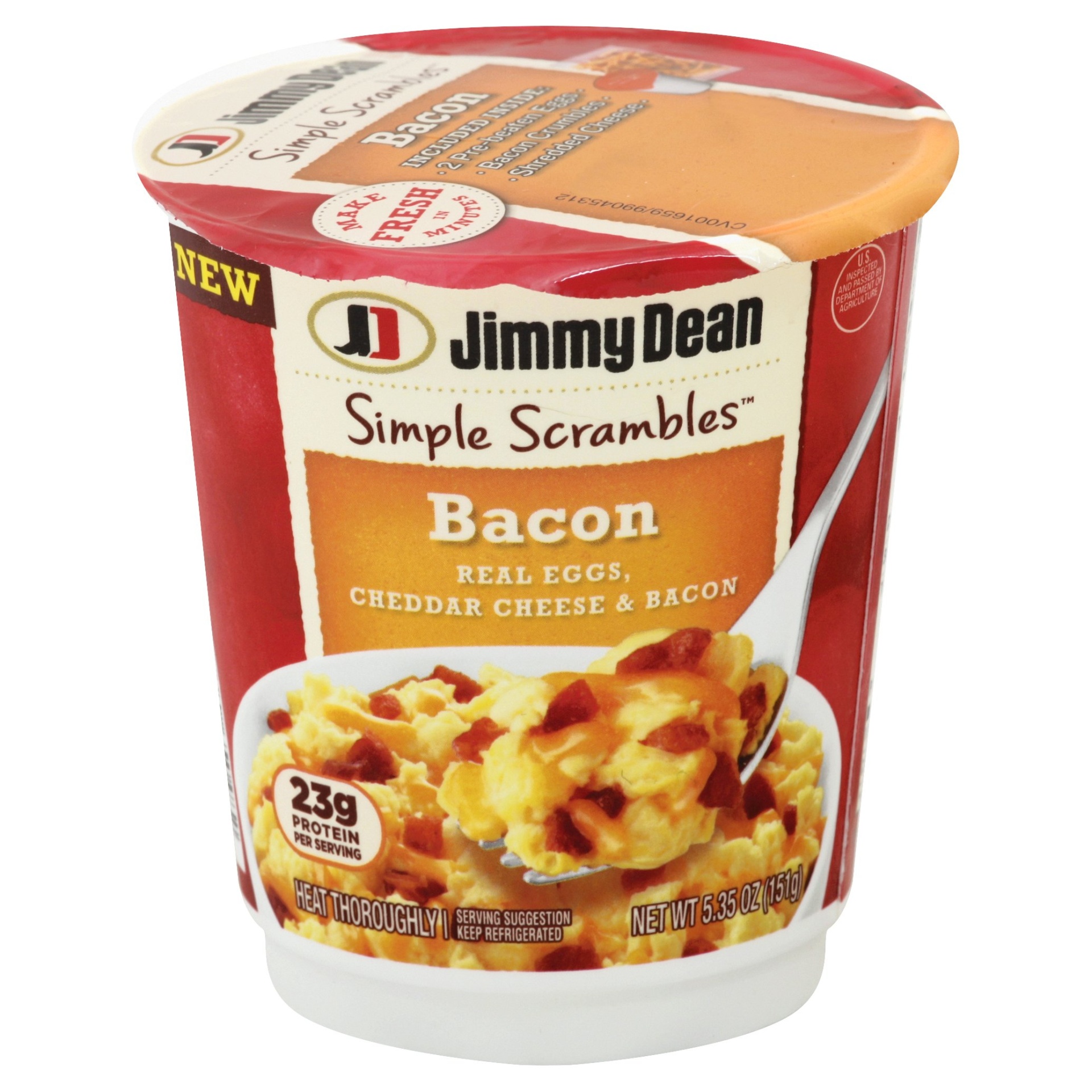 Jimmy Dean Simple Scramblers - Bacon | Shipt