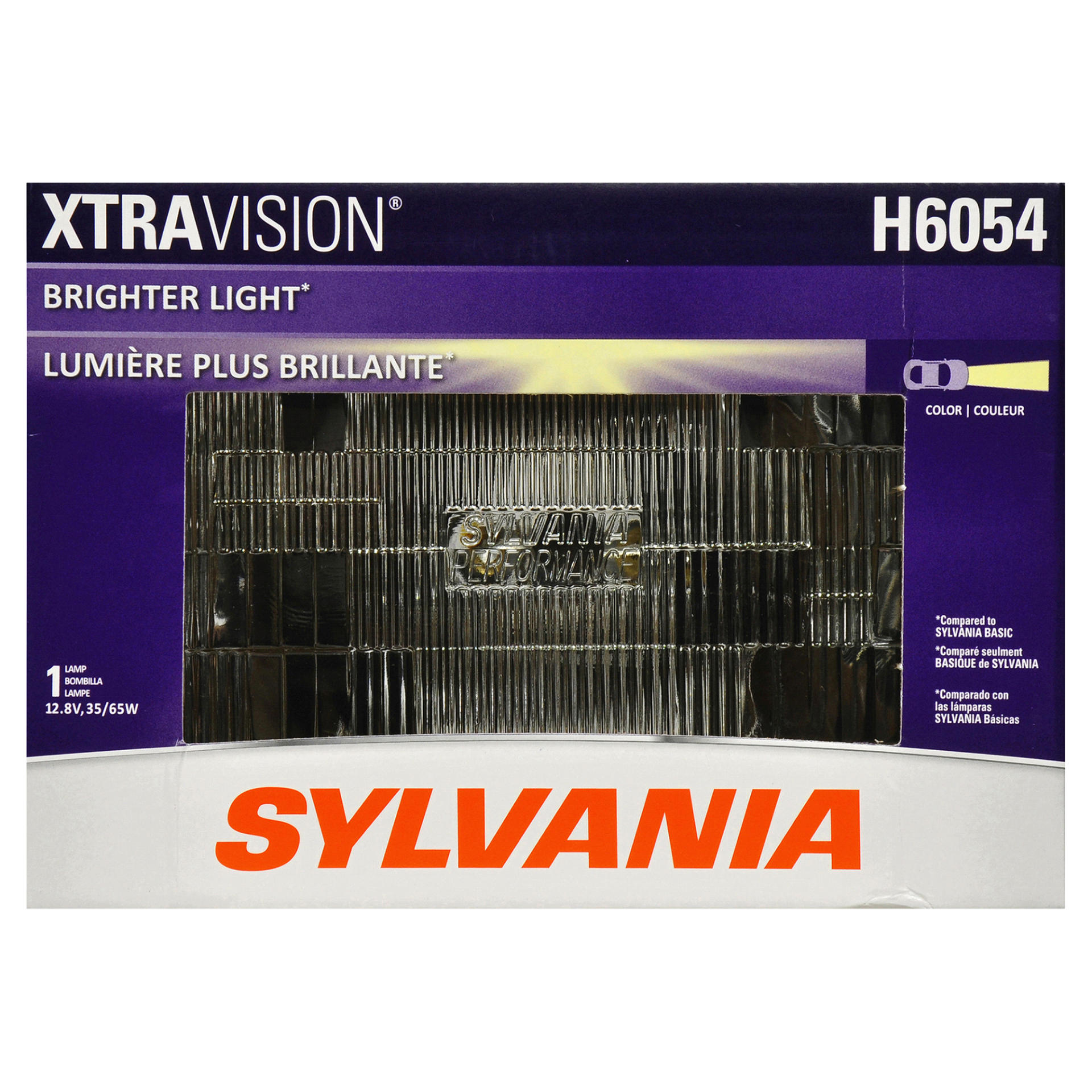 slide 1 of 6, Sylvania H6054 XtraVision Headlight, 1 ct