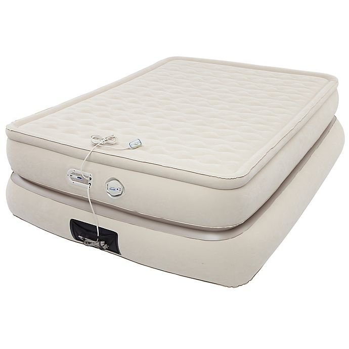 slide 1 of 2, Aerobed Pillowtop Queen Air Mattress with USB Charger, 24 in