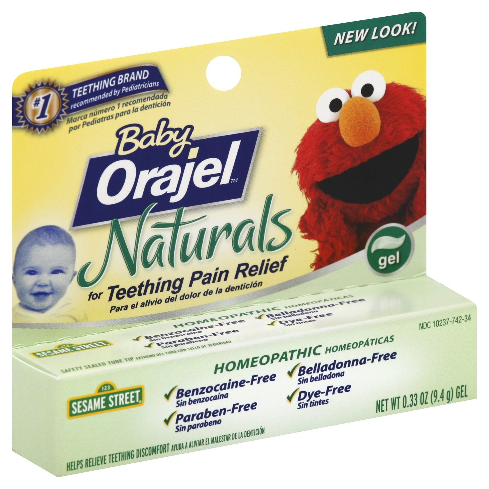 slide 1 of 7, Orajel Teething Pain Relief 0.33 oz, 0.33 oz