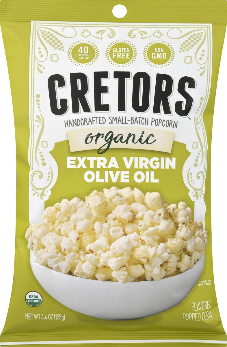 slide 9 of 10, Cretors G.H.Cretors Organic Popcorn Evoo, 4.4 oz