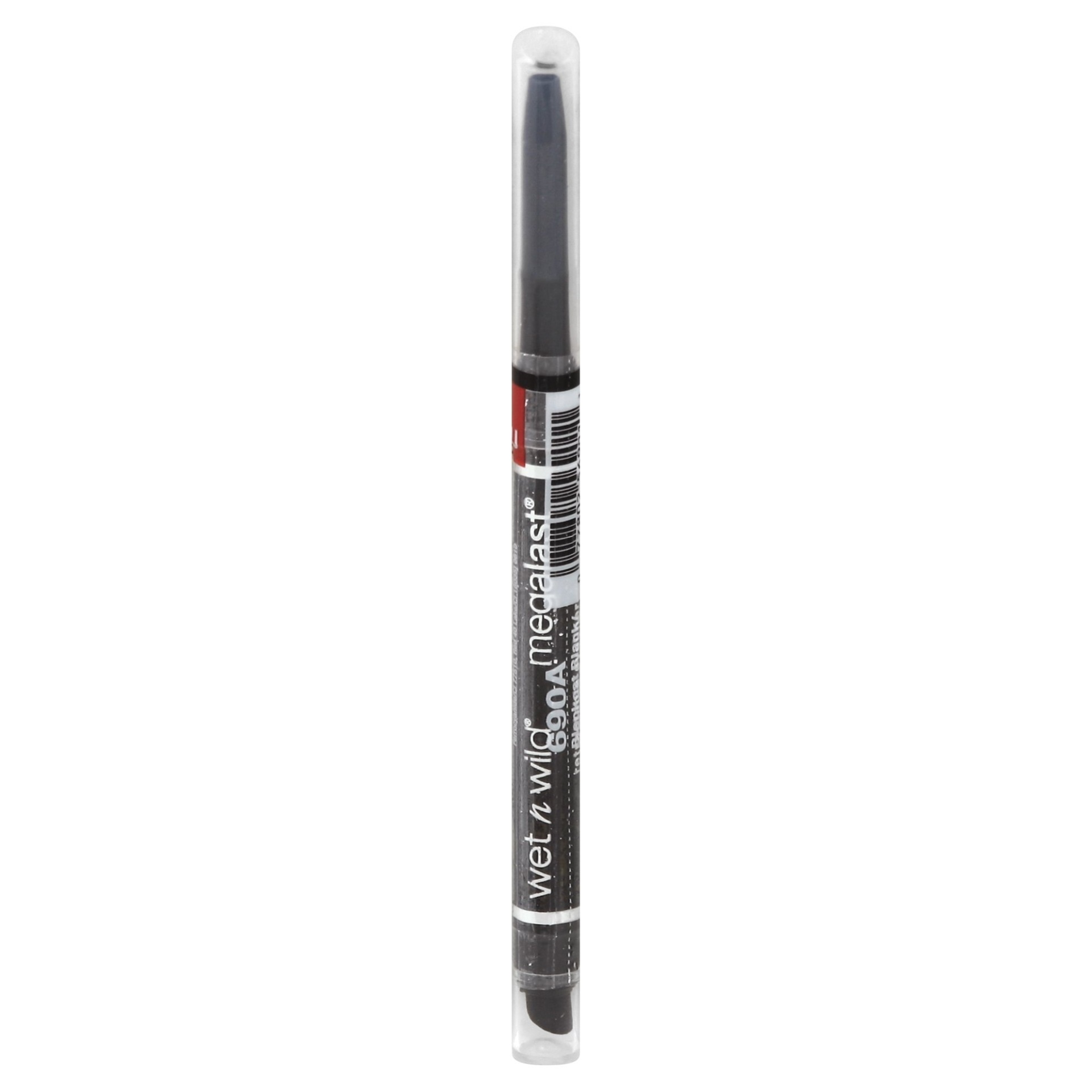 slide 1 of 2, wet n wild Blackest Black Megalast Eyeliner, 0.005 oz