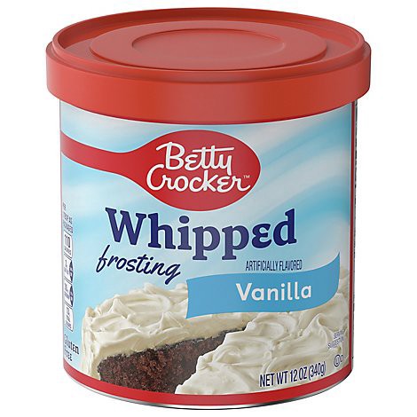 slide 1 of 1, Betty Crocker Whipped Frosting Vanilla - 12 Oz, 12 oz