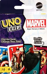 Uno Marvel 7+ Flip Card Game - 1 pc
