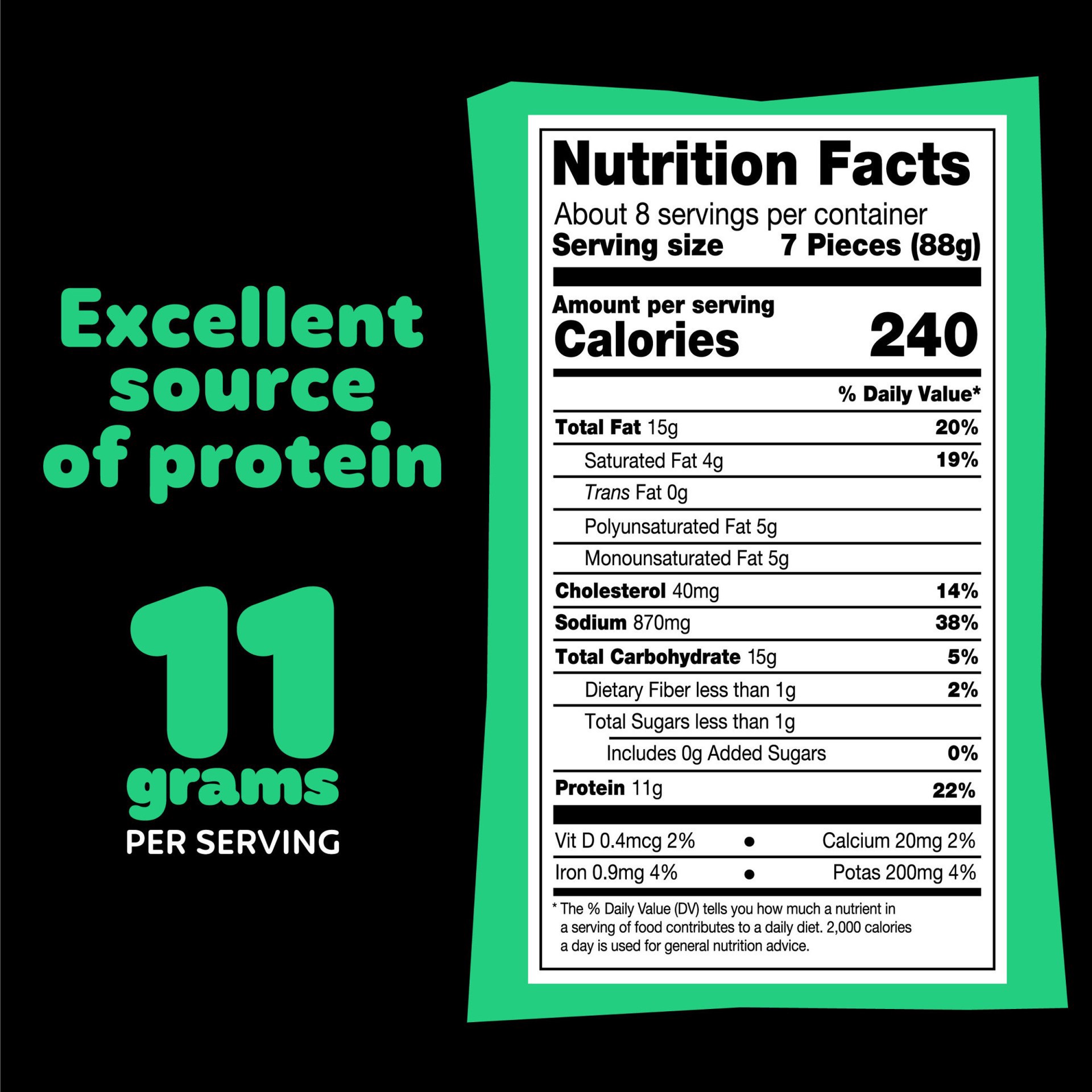 slide 2 of 5, Pilgrim's Fully Cooked Zesty Ranch Popcorn Chicken Shaped Breaded Chicken Breast Patties With Rib Meat, 1.50 lb
