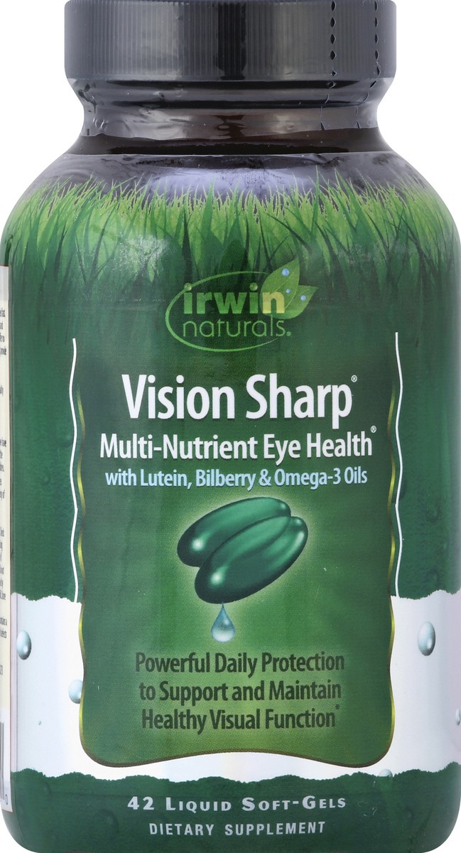 slide 1 of 1, Irwin Naturals Vision Sharp 42 ea, 42 ct