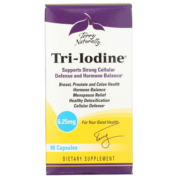 slide 1 of 1, Terry Naturally Tri-Iodine Dietary Supplement, 1 ct
