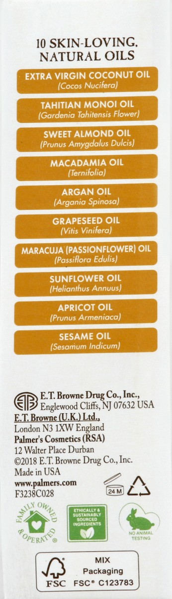 slide 3 of 6, Palmer's Facial Oil, Luminous Hydration, Coconut Oil Formula, 1 oz