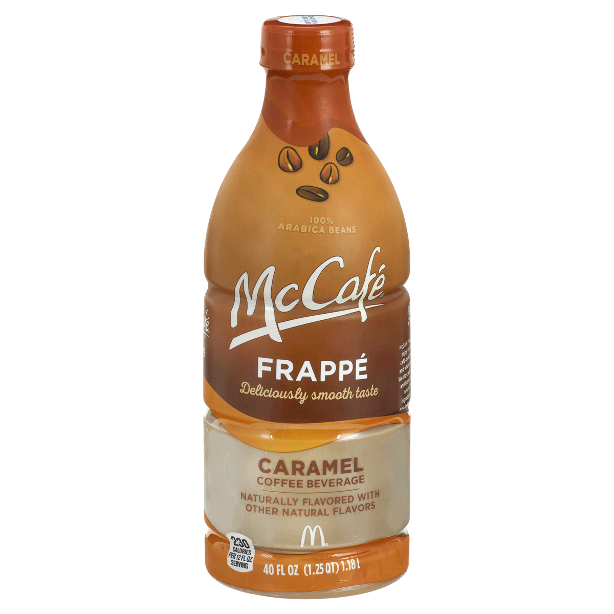 slide 1 of 1, McCafé Frappe Caramel Coffee Beverage - 40 fl oz, 40 fl oz