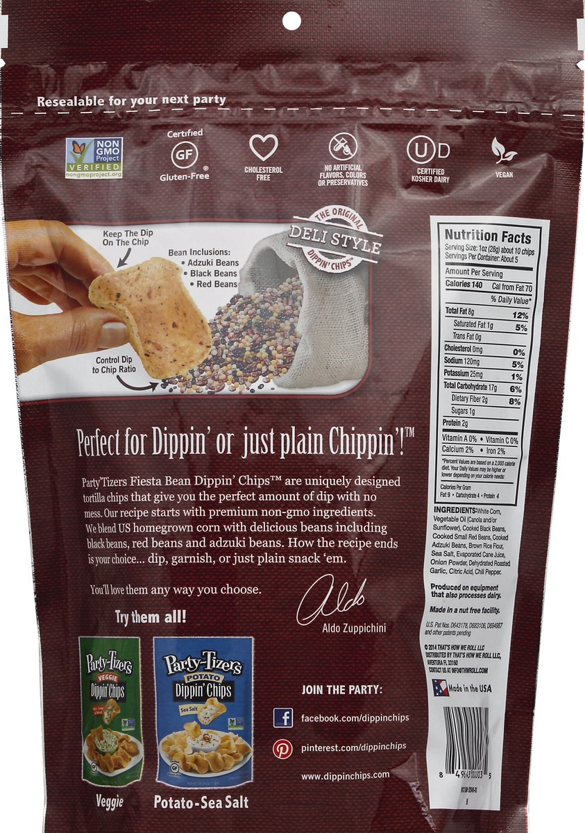 slide 3 of 3, Party-Tizers Tortilla Chips 5 oz, 5 oz