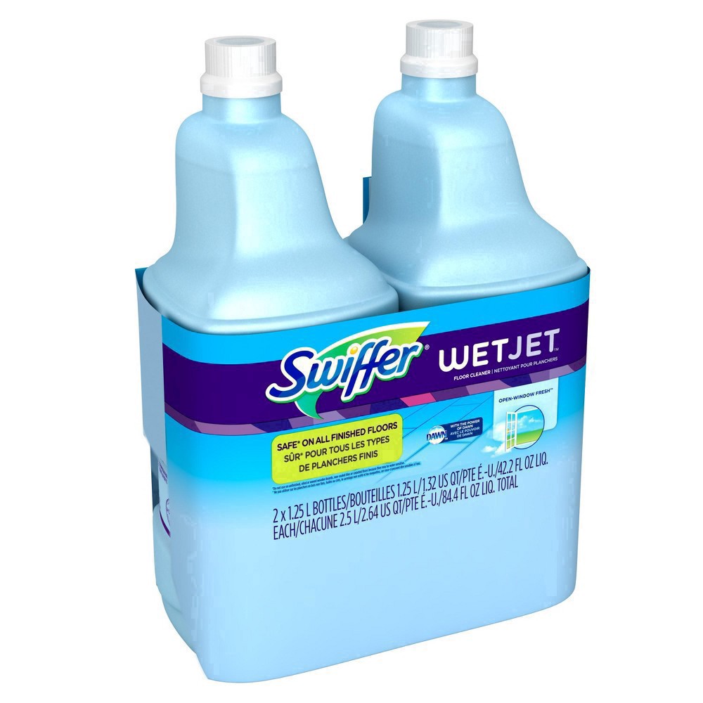 slide 27 of 71, Swiffer Wetjet Liquid Refills Open Window Fresh, 2 ct