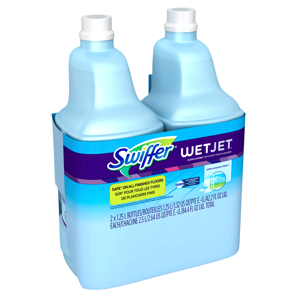 slide 41 of 71, Swiffer Wetjet Liquid Refills Open Window Fresh, 2 ct