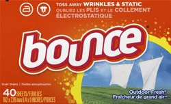 Bounce Scented Singles Fabric Softener Sheets