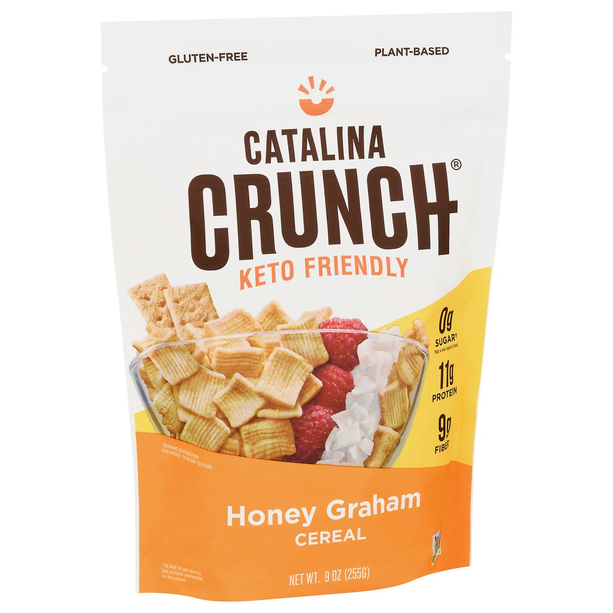 slide 9 of 9, Catalina Crunch Honey Graham Keto Cereal (9Oz Bags), 9 oz