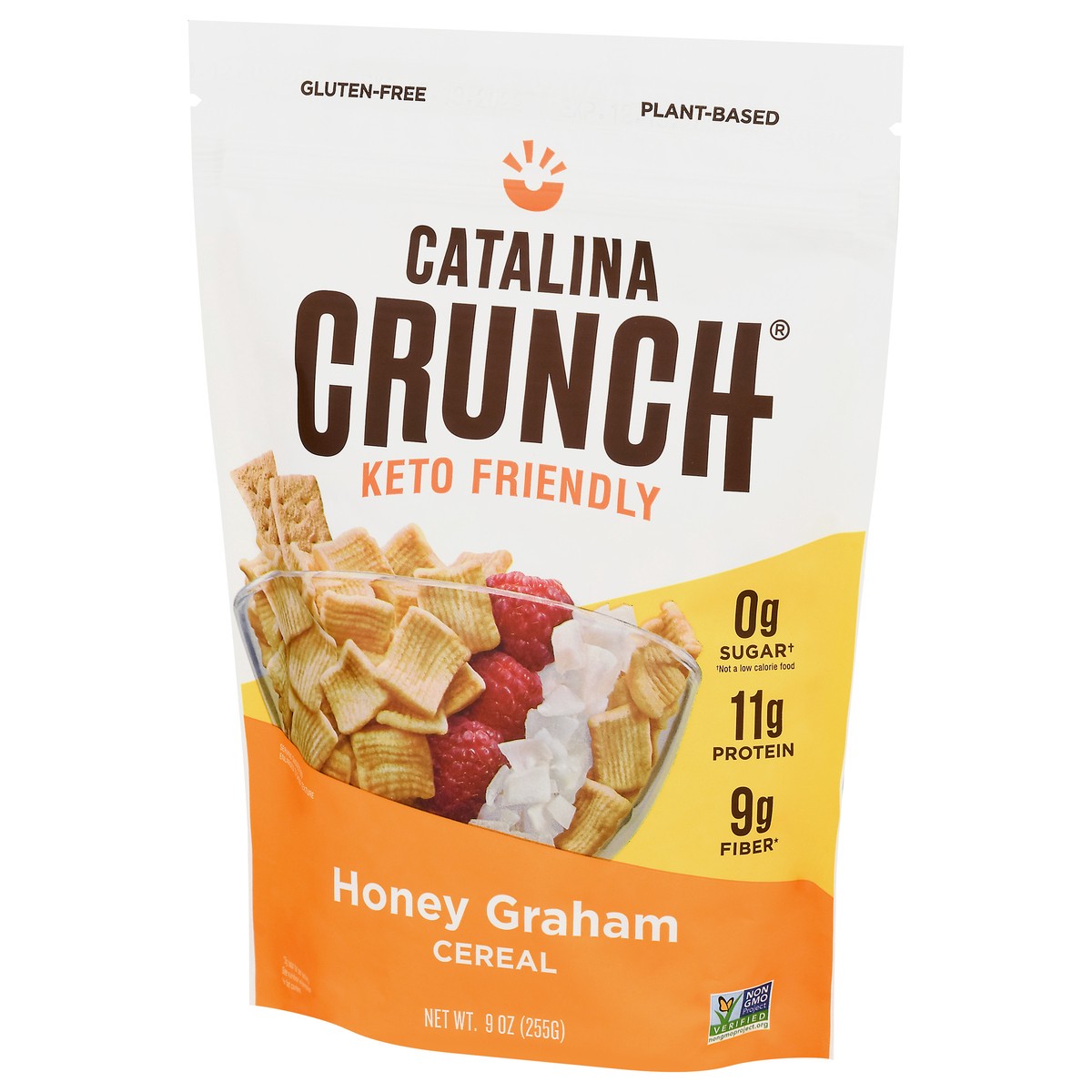 slide 4 of 9, Catalina Crunch Honey Graham Keto Cereal (9Oz Bags), 9 oz