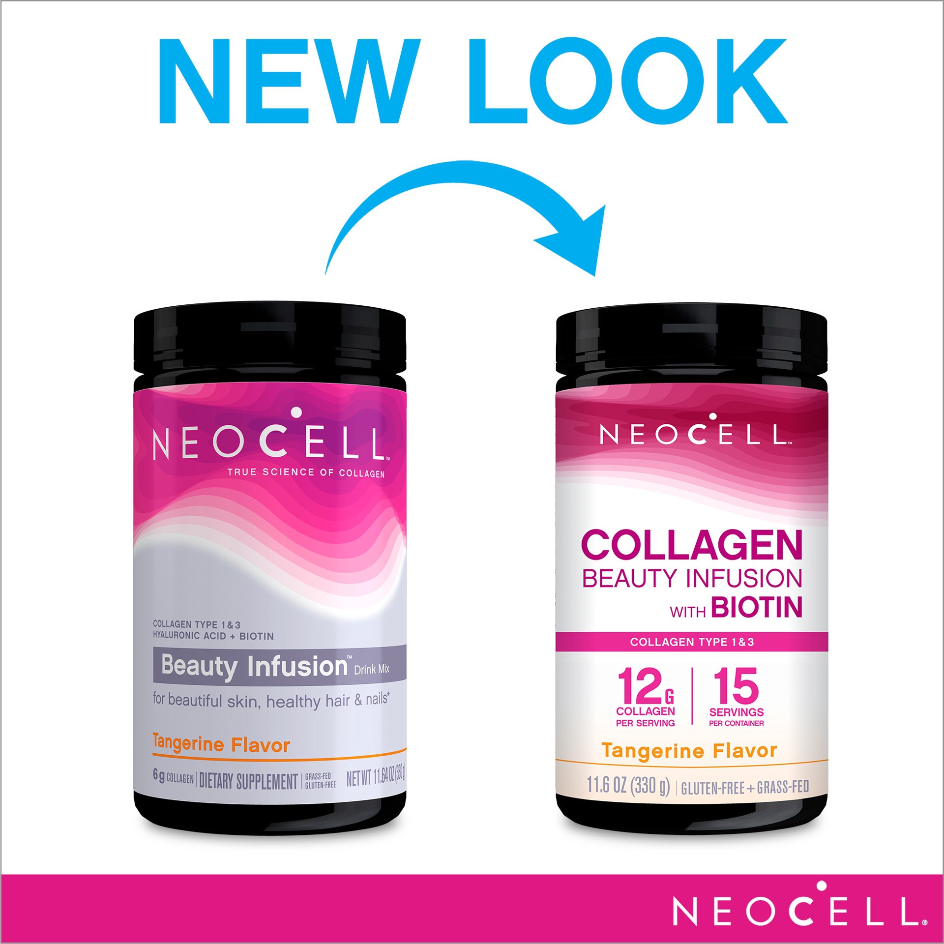 slide 4 of 5, Neocell Tangerine Twist Beauty Infusion, 14 oz