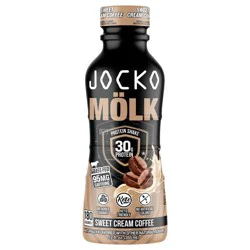 Jocko Molk Protein Shake Sweet Cream Coffee - 12 fl oz