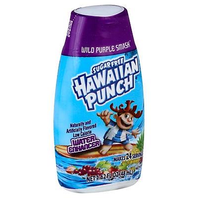 slide 1 of 1, Hawaiian Punch Sugar-Free Wild Purple Smash Water Enhancer, 1.62 oz
