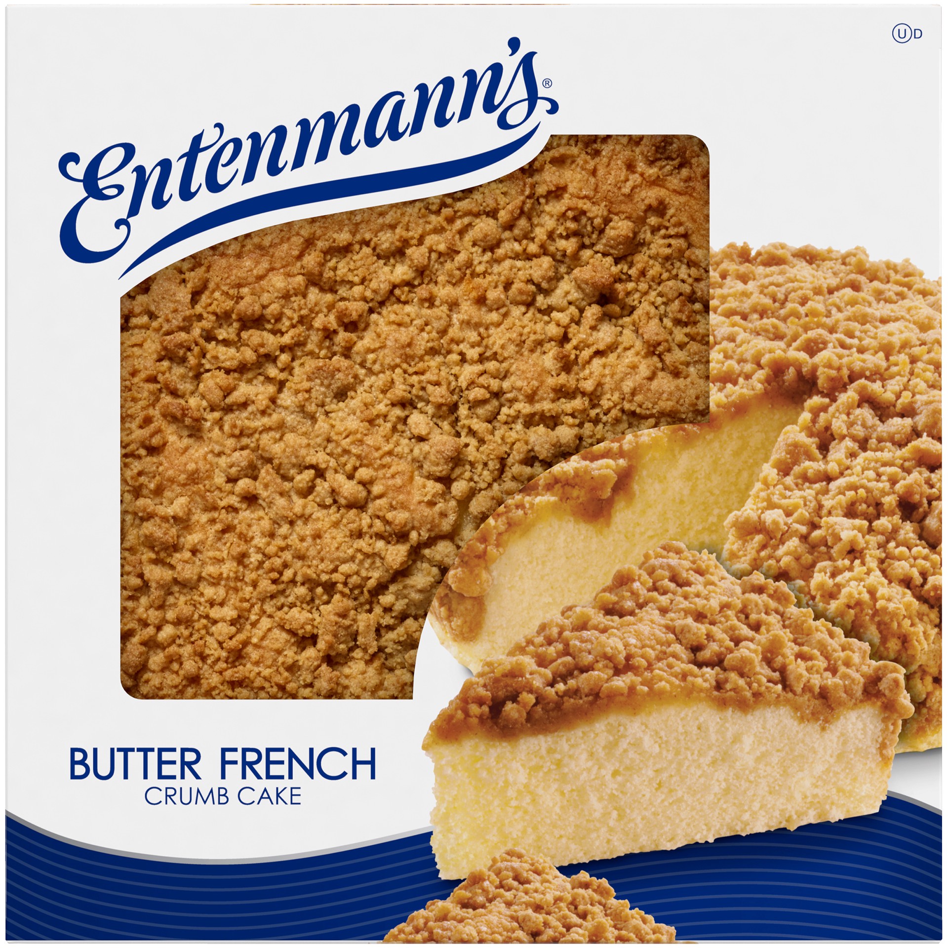 slide 1 of 5, Entenmann's Butter French Crumb Cake, 14 oz, 1 cnt