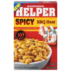 Hamburger Helper Hot Spicy BBQ Heat Pasta & Cheese Sauce Mix 5.7 oz