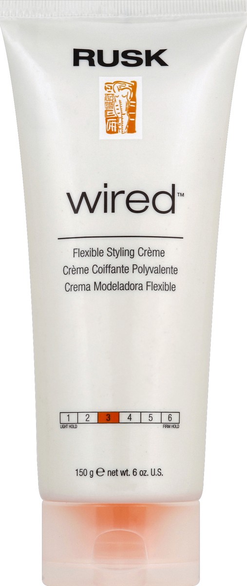 slide 6 of 7, Rusk Wired Flexible Styling Creme, 6 oz